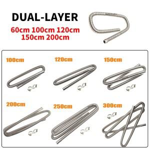 60cm/100cm/120cm/150cm/200cm/250cm/300cm 공기 디젤 주차 히터 자동차 가열 스테인레스 스틸 배기관