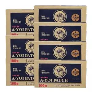미니 아요이 자석패치 어깨 허리 자극완화 100매 7개