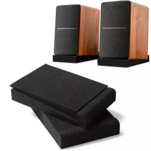 스피커 베이스 패드 슈퍼 방진 스튜디오 모니터 오디오 고밀도 스폰지 바닥 액세서리