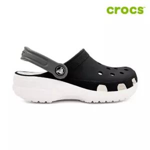 [크록스 정품] 클래식 레트로 스포츠 클로그 공용샌들 211281-001