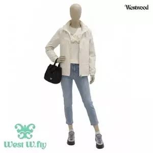 [웨스트우드] 여성 봄 사파리 점퍼 WQ1WCJW202-IVORY