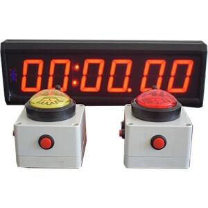 양손 타이머 암벽등반 대회 스톱워치 전자시계 두 버튼