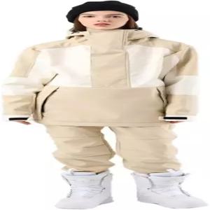 리위옐 여성 스키복 야외 스포츠 스노보드 재킷 및 바지 방수 단열 스노우 슈트