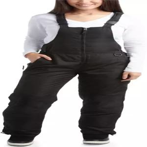 페리 엘리스 여성 스노우 턱받이 - 바람과 방수 절연 스키 팬츠 겨울 여성용 오버롤 사이즈 작게 출시