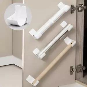 (수량 2p)주방 싱크대 하부장 비닐 봉투 걸이 무타공 쓰레기 봉투 거치대