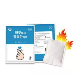 등산 붙이는 핫팩 12시간 손난로 국산 파스형 30개 50g