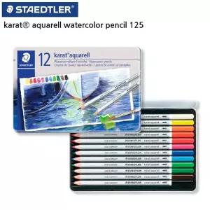 12색 GJ18IX63 카라트 수채 125 스테들러 세트 색연필