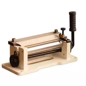 수동 피할기 가죽 기계 공예 공방 무두질 박피기