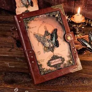 빈티지 나비 고서 꾸미기 북 다꾸 다이어리 필름카메라 레트트