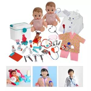 어린이집 역할놀이 아기인형 병원놀이세트 장난감 병원놀이추천 추천
