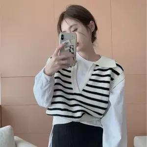 여성조끼 여성레이어드조끼 여성패션베 라이프 여성 여성가을베 LK B030