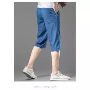 원더우면 남친 팬츠 캐주얼 여름 반 루즈핏 청바지 슬림 칠부 스트레이트 팔부 OPH1