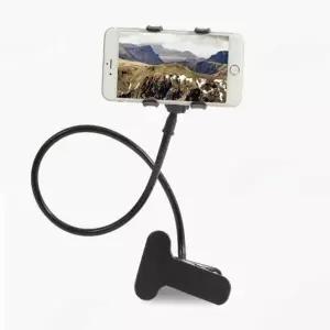 (옵션 화이트)침대 스마트폰 자바라 폰거치대 침대자바라거치대 휴대폰탁상거치대 책상거치대 자바라거치대