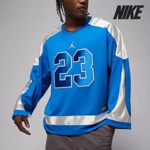 [나이키] 조던 티셔츠 /e4- HV0109-459 / 남성 조던 브루클린 컬리지에이트 하키 저지