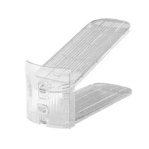 (타입 투명)신발 정리대 슈즈랙 슈즈홀더 3단조절 거치대