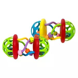 유아용 오감발달 놀이교구 소프트딸랑이볼 장난감 감각공 청각