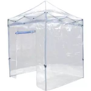 간이 비닐 천막 행사용 방한 투명 대기실 우천용 농막 바람막이