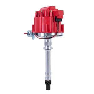 에베레스트웨이 레이싱 하이 디스트리뷰터, 쉐보레 C10 GMC SBC BBC 스몰 블록 지원 / 65k 코일 7500RPM 305 454 350 400 레드 캡 및 로터 키트 교체 850001R