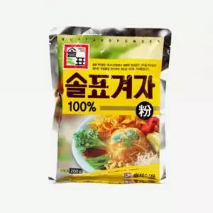 향신료 솔표 겨자가루 200g 식재료 식료품 가공식품 복합조미식품 향신료 시즈닝 겨자가루