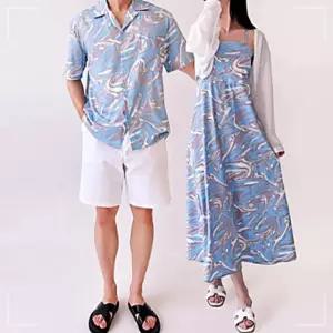 커플룩 동남아여행 호캉스 휴양지룩 신혼부부 해변가 RWFFHZOC13