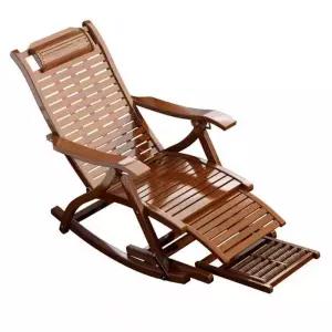 1인 원목 흔들 의자 북유럽 안락 스윙 체어 가정용 거실 베란다