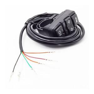 바이크 오토바이 버튼 회전 신호등용 전기 자전거 스쿠터 전등 스위치 DK336