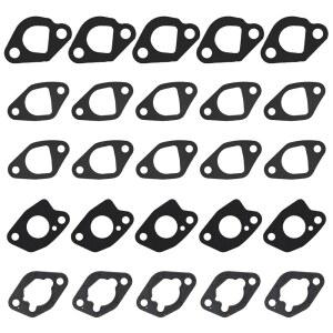 엔블로 25개 프레데터 212카바 배기 흡입 개스킷 키트, 비헤미 카뷰레터 헤드 개스킷, 혼다 클론 GX160 GX200 196cc 212cc 제네락 챔피언 콜먼 바하 소형 엔진과 호환됨