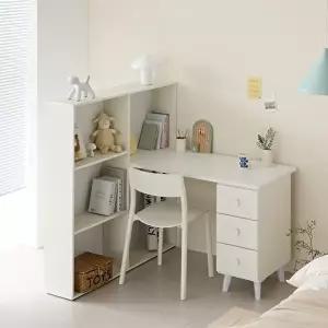 [히트가구][착불] G2171 책꽂이 책상 세트 1400 2colors