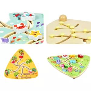 퍼즐풀기 문제해결 인지력발달 미로놀이 유치원장난감 유아블럭 블록