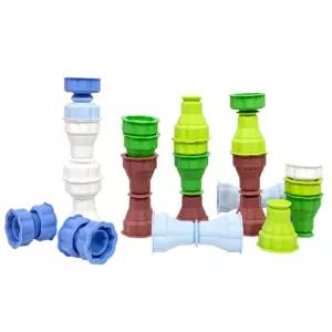 창의력발달 말랑컵쌓기 놀이교구 32p 유아완구 블록장난감 어린이집