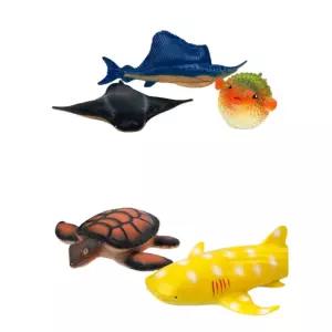 해양바다동물 말랑피규어 학습완구20종 놀이방 4살 아기장난감 5살