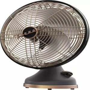 보네이도 실버 스완 연금술 진동 빈티지 선풍기 건메탈 미디엄