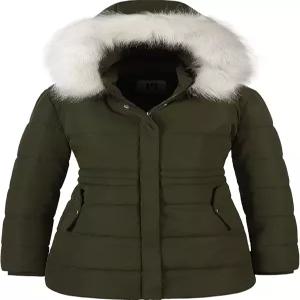 크리스누노 여성용 겨울 웜 코트 패딩 재킷 롱 드로스트링 방수 스노우 파카 탈부착 가능한 인조 모피 트림
