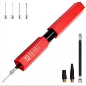 스포츠 공을 위한 스포츠빗 볼 펌프 - 밀어서 당기는 팽창 시스템 모든 운동 핸드 배구 농구 인플레이터