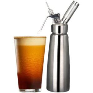 생 휘핑기 500ml 휘퍼 제과제빵 최신 스프레이 다목적 레드