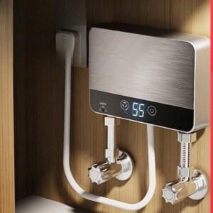 순간 난방 주방 스마트형 상향식 온수기 주방용 노브 기계 단계 전기