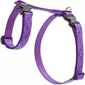 루핀펫 오리지널 1/2인치 젤리 롤 12-20인치 소형 반려동물용 H 스타일 하네스