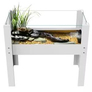 오픈형 반수생 수조 가정용 거북이 사육장 어항 수족관