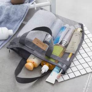 망사 그물가방 비치백 물놀이 수영복 가방 메쉬가방 buA8+7nLA