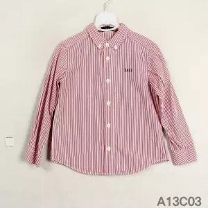 D251 닥스 체크 셔츠 아동 120호 아지구제