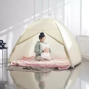 우풍차단 방한텐트 원터치난방 보온 캠핑장비