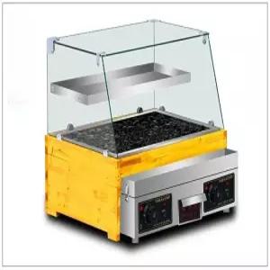 휴게소군밤기계 화산석구이기 맥반석군고구마기계 노점장비 업소용 철판 장사 그릴 철판구이