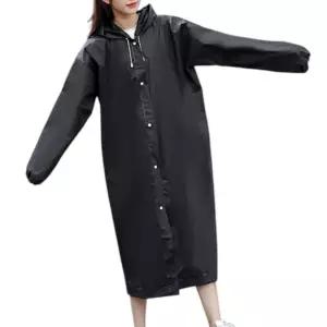 남녀공용 프리사이즈 EVA 팝컬러 우비 레인코트 경량