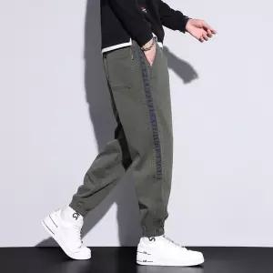 픽호샵 남자 팬츠 캐주얼 밴딩 스포티 루즈핏 트레이닝복 허리 운동복 배기핏 긴 배기팬츠 하의 키작남 꾹5