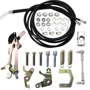 사이드 드래프트 DCOE 40 45 40mm 45mm 카뷰레터 트윈 케이블 연결 설치용 KIPA 장착 하드웨어 키트