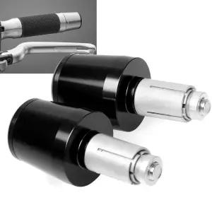 오토바이 핸들 플러그 CNC 7/8 바 엔드 웨이트 핸들바 그립 캡 야마하 MT03 07 혼다 CBR 액세서리