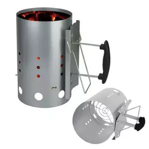 불붙이기 차콜스타터 바베큐통 소품 바베큐 쉽게불붙이기 투핸들