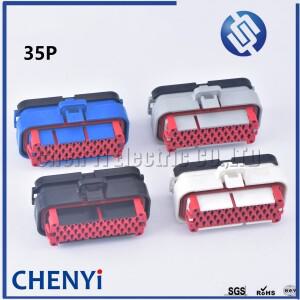 35 핀 남성 또는 여성 PCB 커넥터 밀폐형 ASSY 방수 소켓 Ecu 보드 끝 배선 플러그 776164 -1 -4 -5 -2