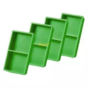 96GF 4PCS 실리콘 동결 건조기 트레이 분배기 중형 소형 트레이에 적합한 식품 등급 유연한 매트 간편한