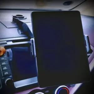 태블릿받침대 차량용 고정 아이패드 태블릿거치대 각도조절